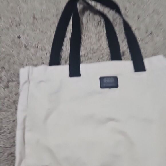 Loungefly Star Wars Canvas Tote Bag—Darth Vader Stormtroopers Scripts - Picture 3 of 6